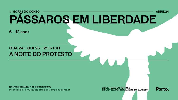 PÁSSAROS EM LIBERDADE – A NOITE DO PROTESTO