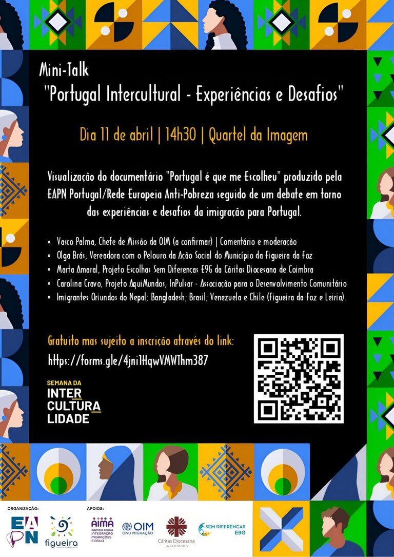 Mini-Talk “Portugal Intercultural – Experiências e Desafios'
