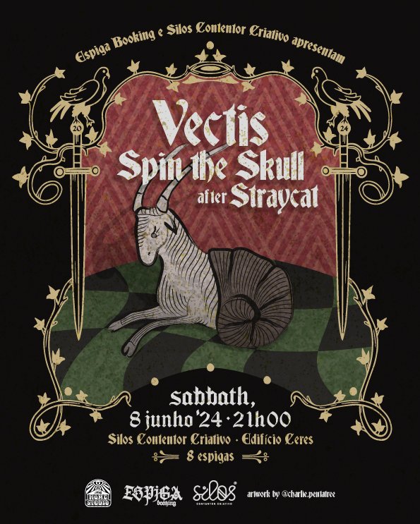 VECTIS + SPIN THE SKULL / after STRAYCAT 