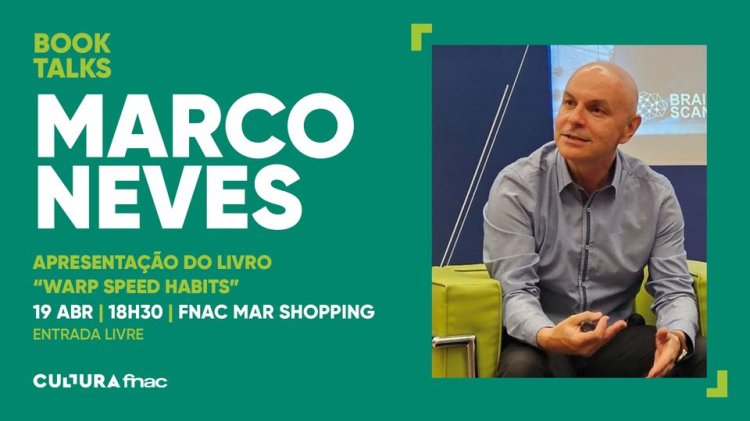 Book Talks Marco Neves - FNAC Mar Shopping