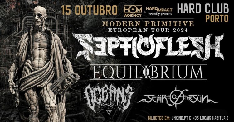 SEPTICFLESH + EQUILIBRIUM - 'Modern Primitive European tour' | Hard Club Porto