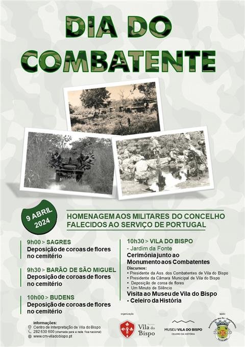 Dia do Combatente - Homenagem aos militares do concelho falecidos ao serviço de Portugal