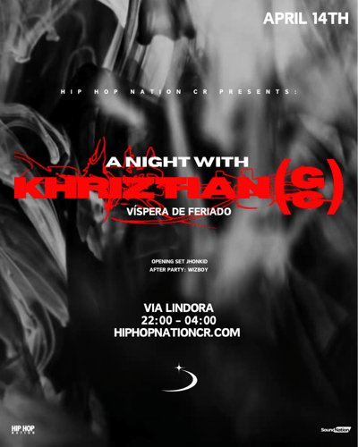 A NIGHT WITH KHRIZTIAN GC | VÍSPERA DE FERIADO