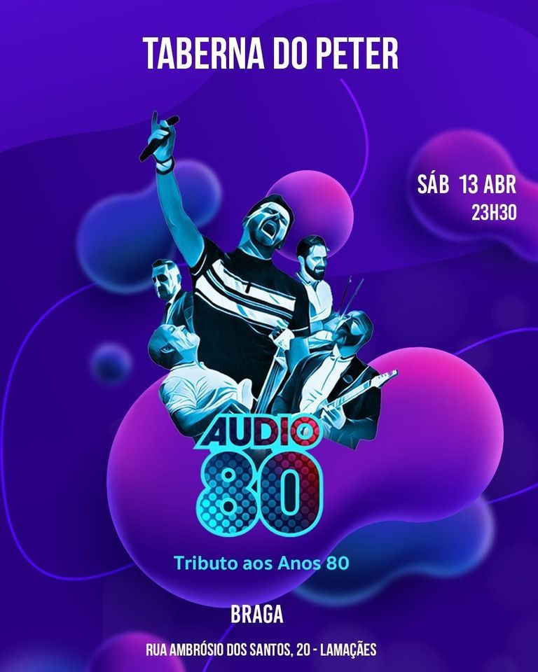 Audio 80 Tributo Anos 80’s 
