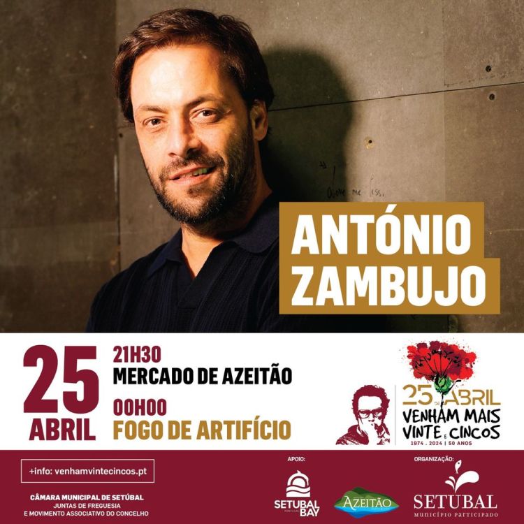 Concerto António Zambujo - Venham Mais Vinte e Cincos