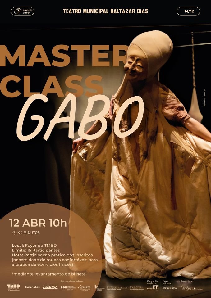 Master classe Gabo pelo elenco da Dançando com a Diferença 