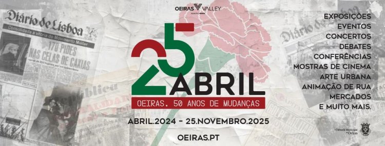 Oeiras comemora os 50 anos do 25 de Abril