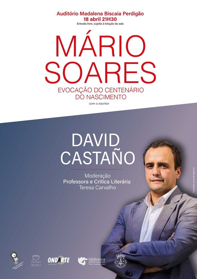 Ciclo de Conversas Mário Soares: Encontro com David Castaño