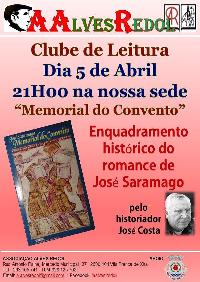 Clube de Leitura - Memorial do Convento