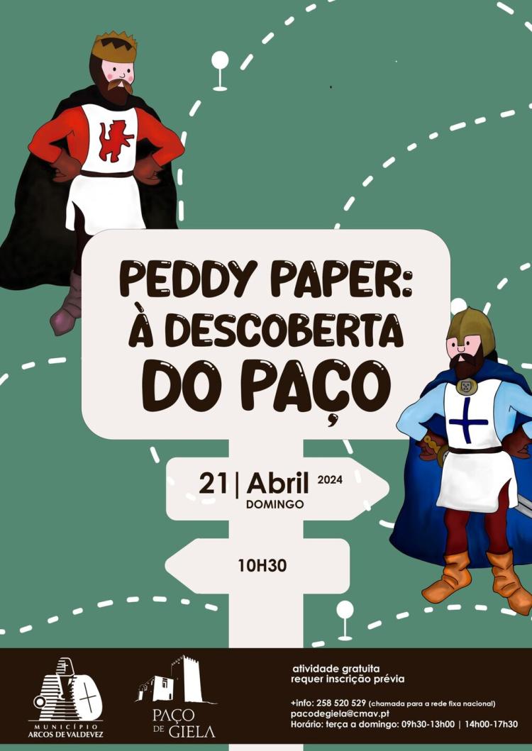 Peddy Paper - à descoberta do Paço