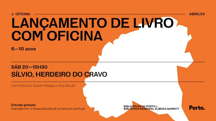 LANÇAMENTO DE LIVRO COM OFICINA — «SÍLVIO, HERDEIRO DO CRAVO»