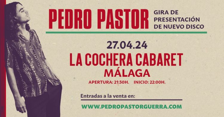 Pedro Pastor y Los Locos Descalzos en Málaga