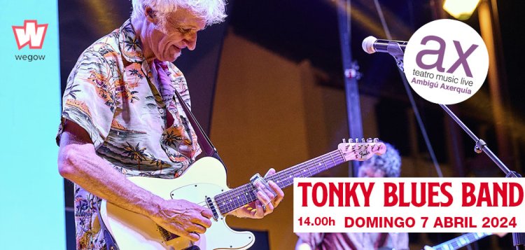 TONKY BLUES BAND en concierto, con almuerzo incluido