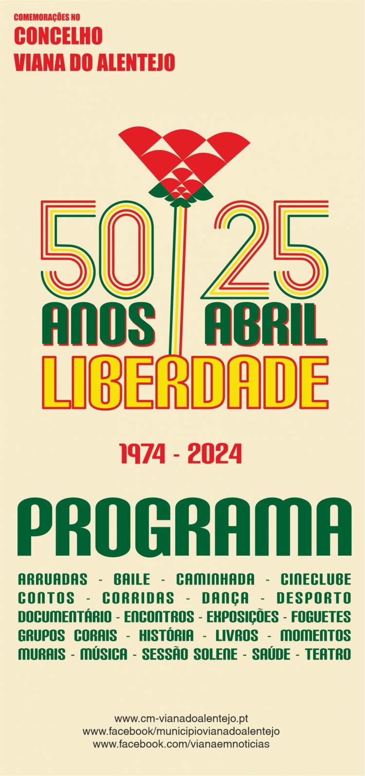 Comemorações dos 50 anos do 25 de Abril