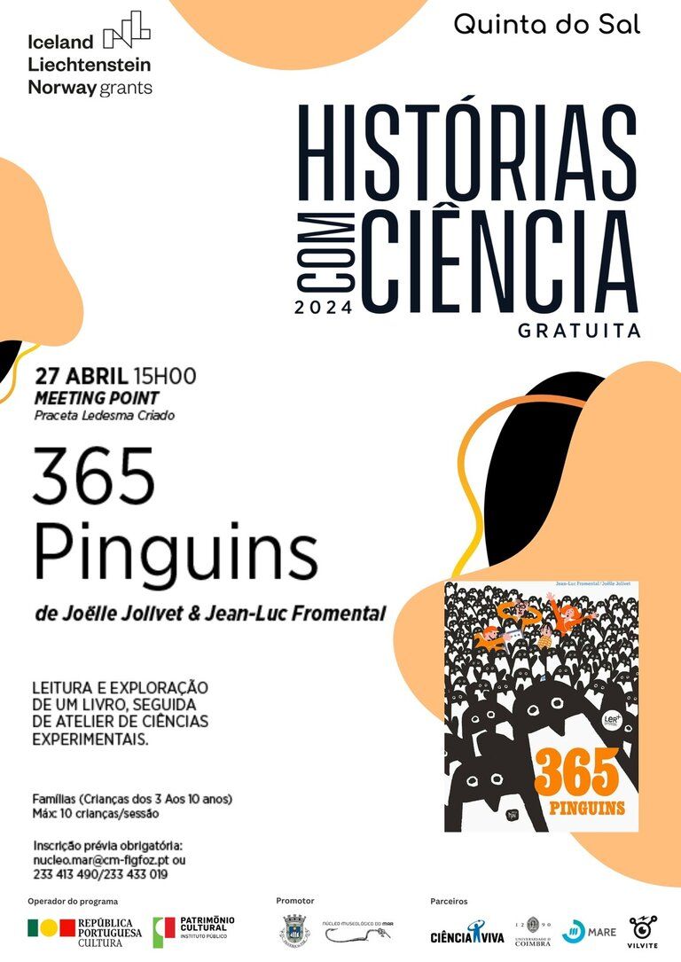 Histórias com Ciência: '365 Pinguins' de Joëlle Jolivet & Jean-Luc Fromental.