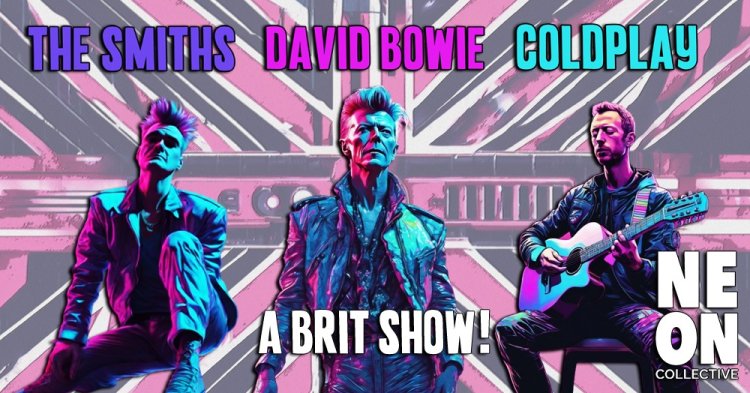 The Smiths, David Bowie & Coldplay by Neon Collective en Almería