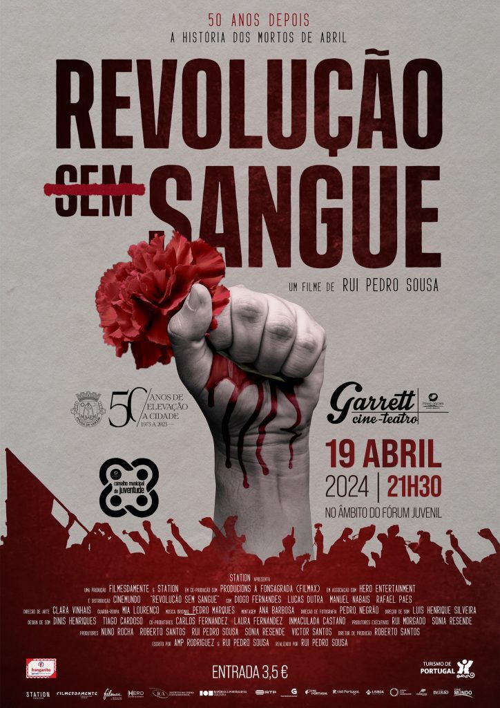 Cinema 'Revolução sem sangue'