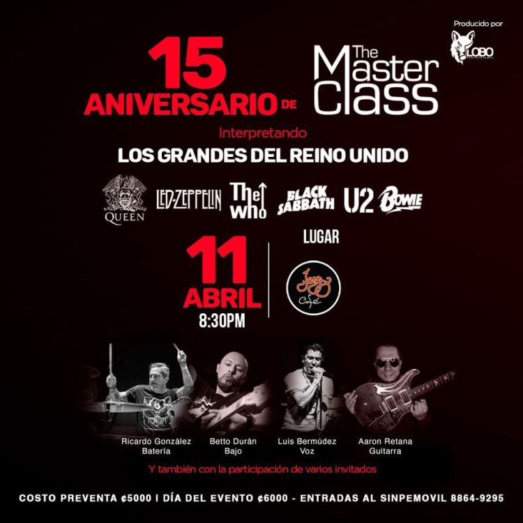 Master Class: 15 Aniversario