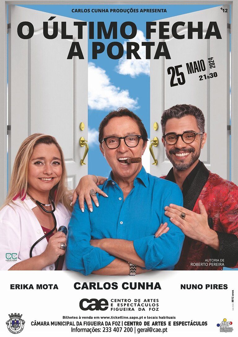 O Último fecha a porta, com Carlos Cunha e Erika Mota