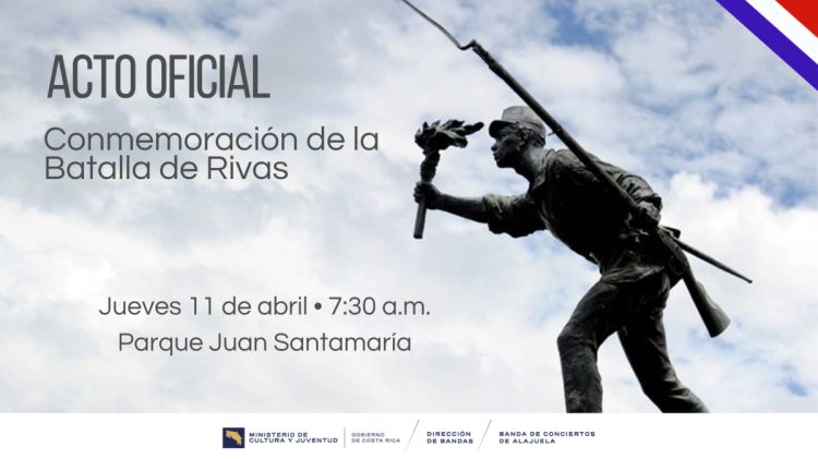 Concierto Protocolario de la Gesta Heróica del soldado Juan Santamaría | Banda de Conciertos de Alajuela