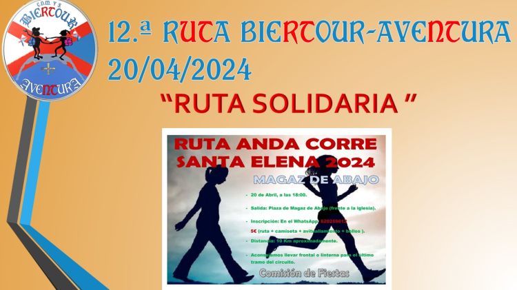 12.ª/24 'Ruta Solidaria Santa Elena 2024'