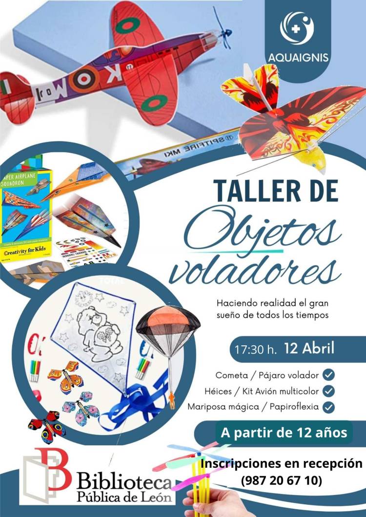 Taller de objetos voladores