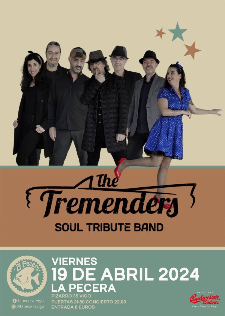 The Tremenders soul tribute band en Vigo