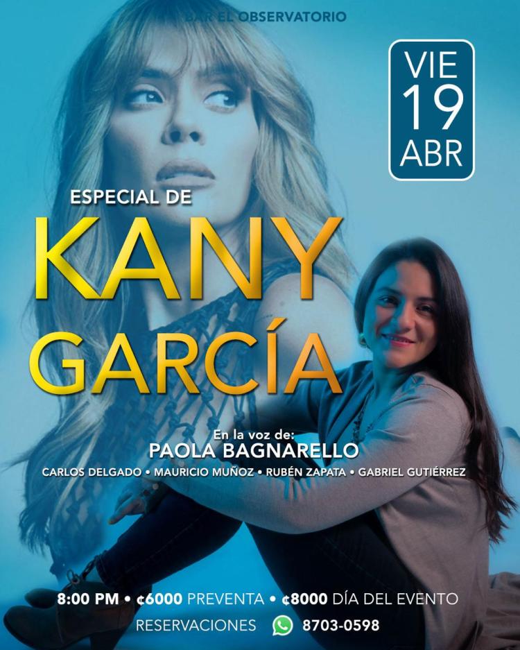 Especial de Kany García. Interpretada por: Paola Bagnarello.