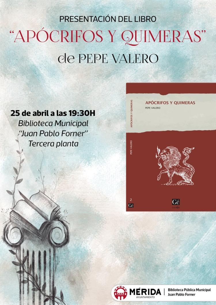 Presentación de libro ‘Apócrifos y Quimeras’ de Pepe Valero