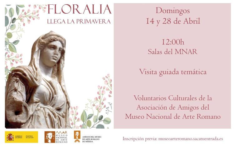 Visitas guiadas MNAR: «Floralia, llega la primavera»