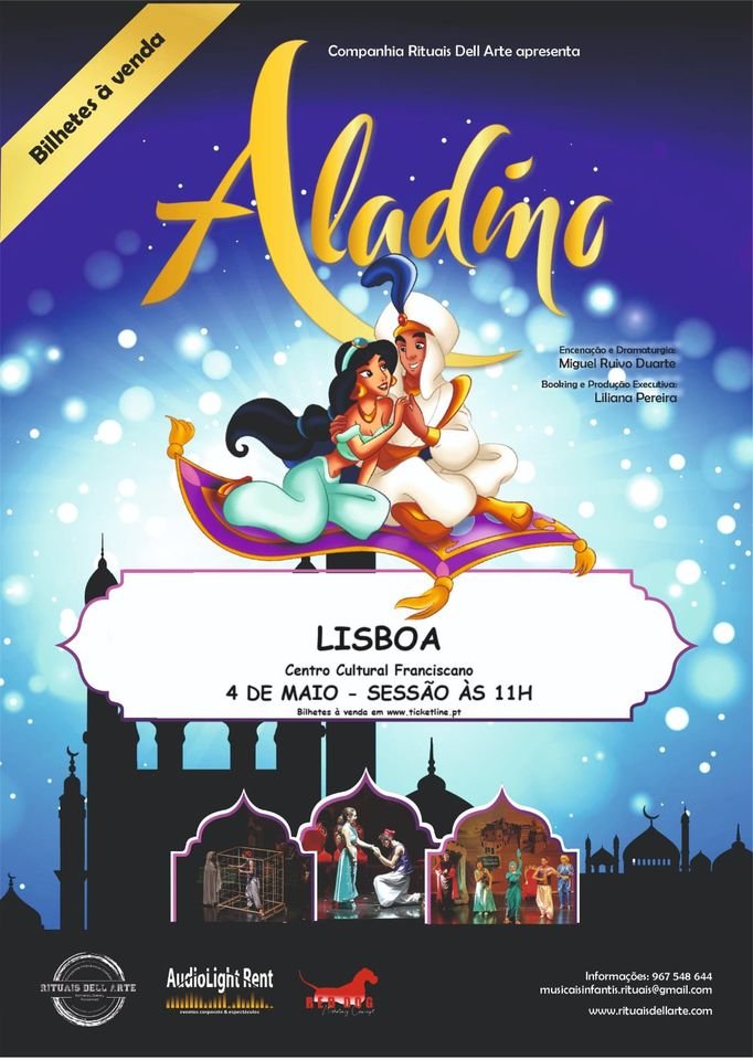Musical Aladino em Lisboa