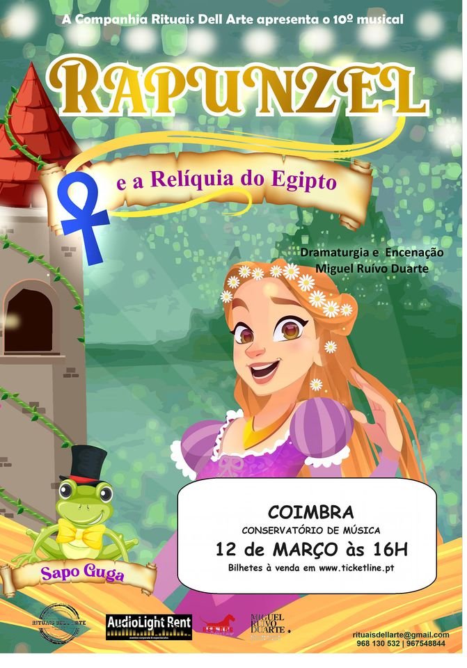 Musical Rapunzel em Coimbra