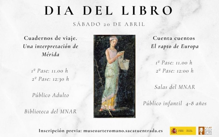 Día del Libro en el Museo Nacional de Arte Romano