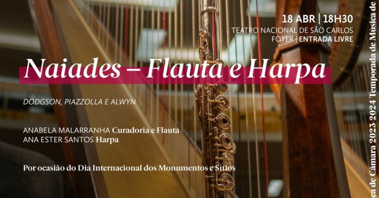 Foyer Aberto ● Naiades - Flauta e Harpa