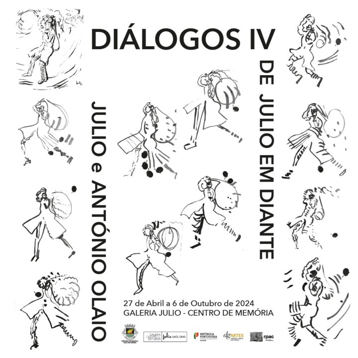 Galeria Julio vai inaugurar “Diálogos IV: De Julio em diante” de Julio e António Olaio