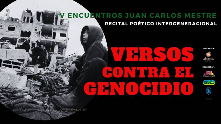V Encuentros Juan Carlos Mestre 'Versos contra el Genocidio'