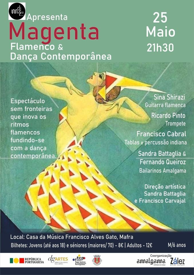 MAGENTA - Estreia Absoluta | no cruzamento do Flamenco e da Dança Contemporânea