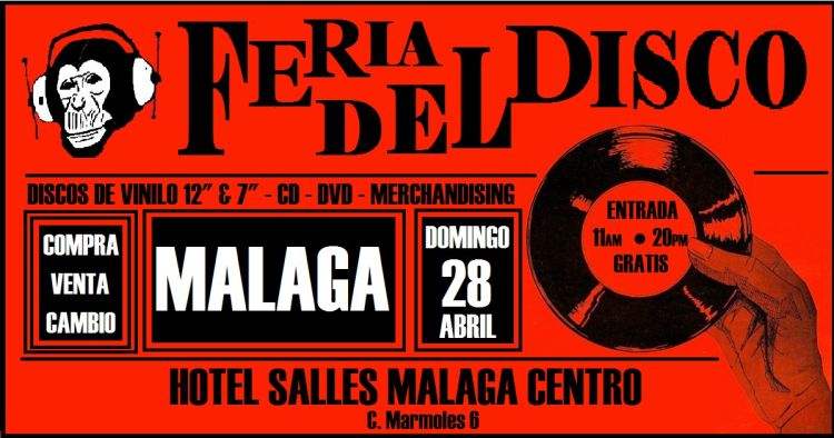 FERIA DEL DISCO MALAGA (Domingo 28 de Abril)