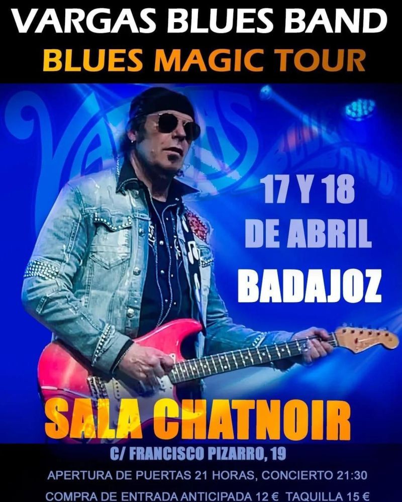 ‘Vargas Blues Band – Blues Magic Tour’