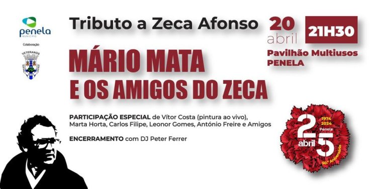 Tributo a Zeca Afonso - Mário Mata e os Amigos do Zeca com participações especiais