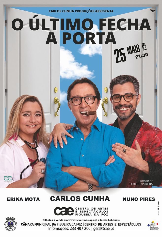 O Último Fecha a Porta, com Carlos Cunha e Erika Mota 