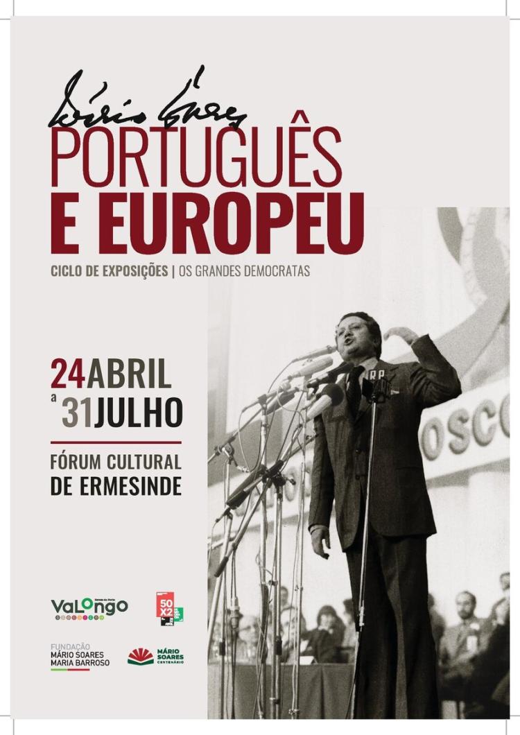 Exposição 'Mário Soares: Português e Europeu' no Fórum de Ermesinde
