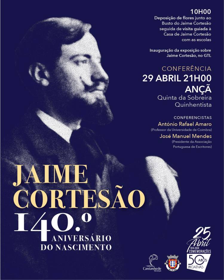 Conferência 140 anos do nascimento de Jaime Cortesão