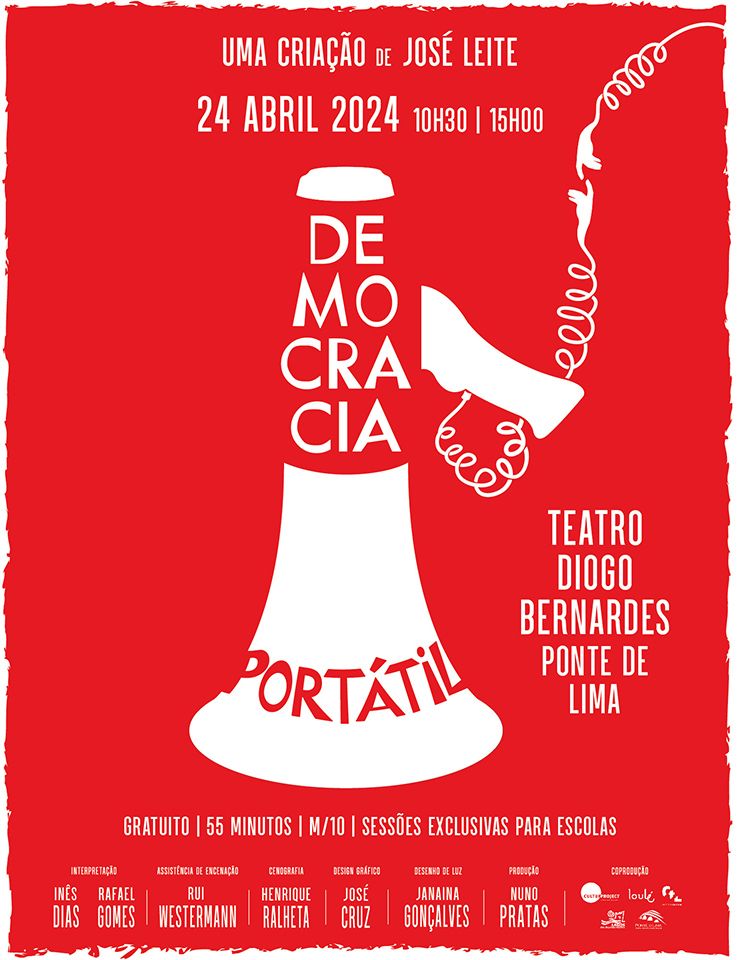 Democracia portátil | Teatro Diogo Bernardes - Ponte de Lima