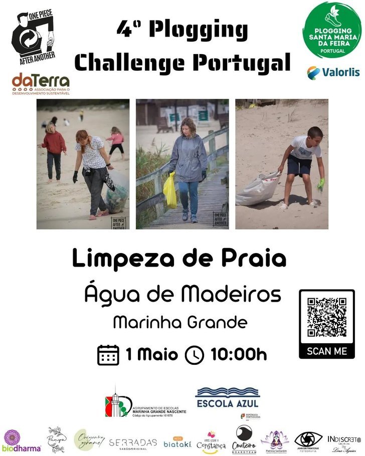 4º PLOGGING CHALENGE PORTUGAL - LIMPEZA DE PRAIA
