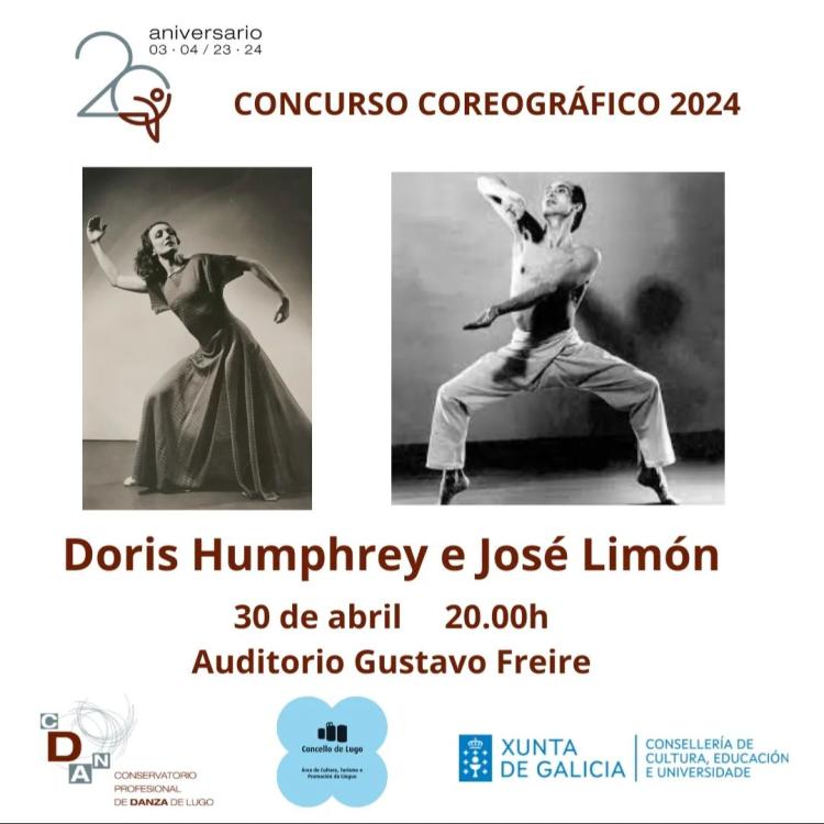 Danza – Concurso coreográfico Doris Humphrey e José Limón