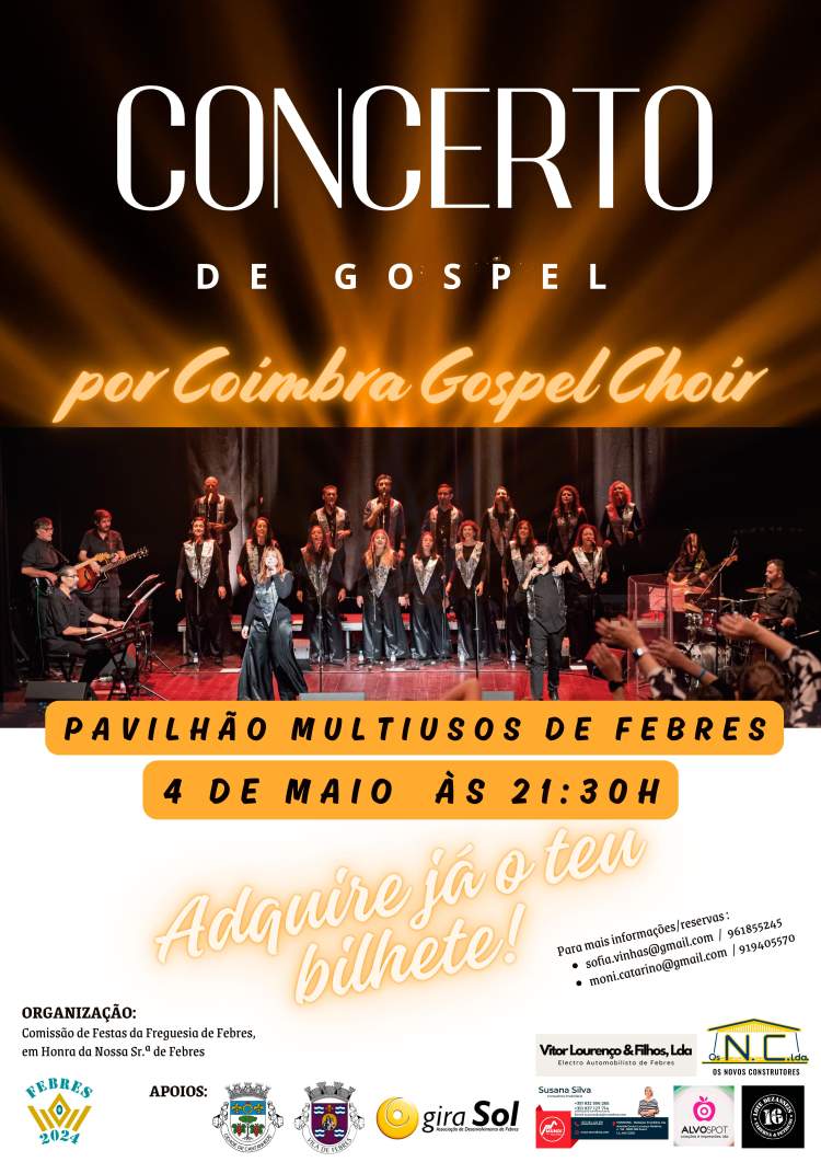 Concerto de Gospel pelo Coimbra Gospel Choir