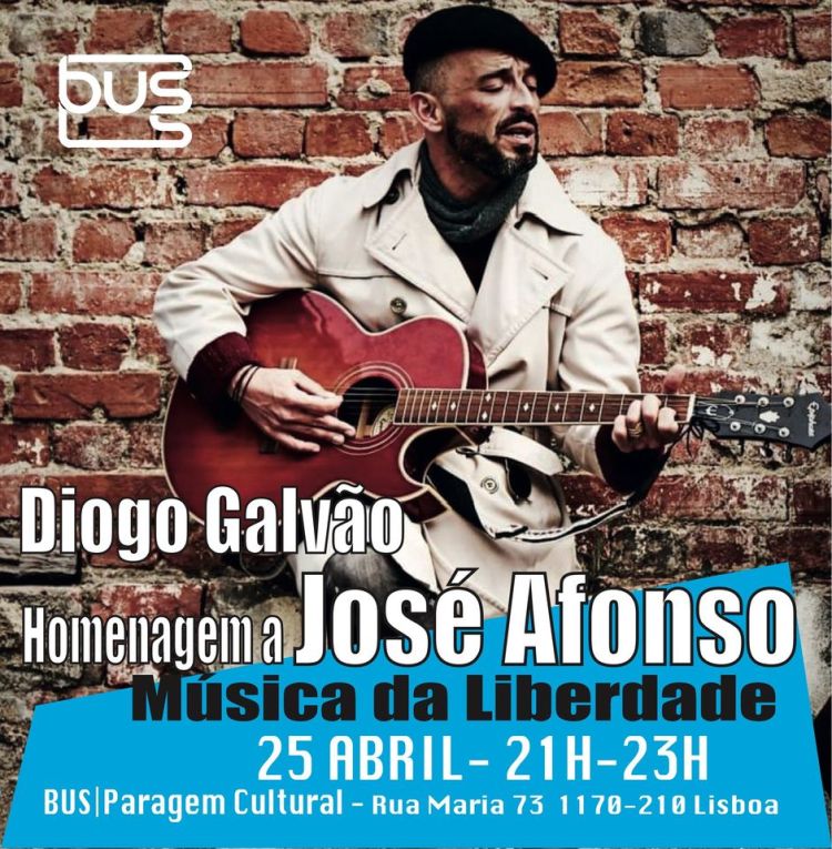 Homenagem a José Afonso - Diogo Galvão 