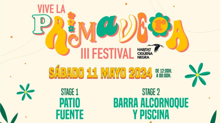 III Festival Hábitat Cigüeña Negra Vive la Primavera