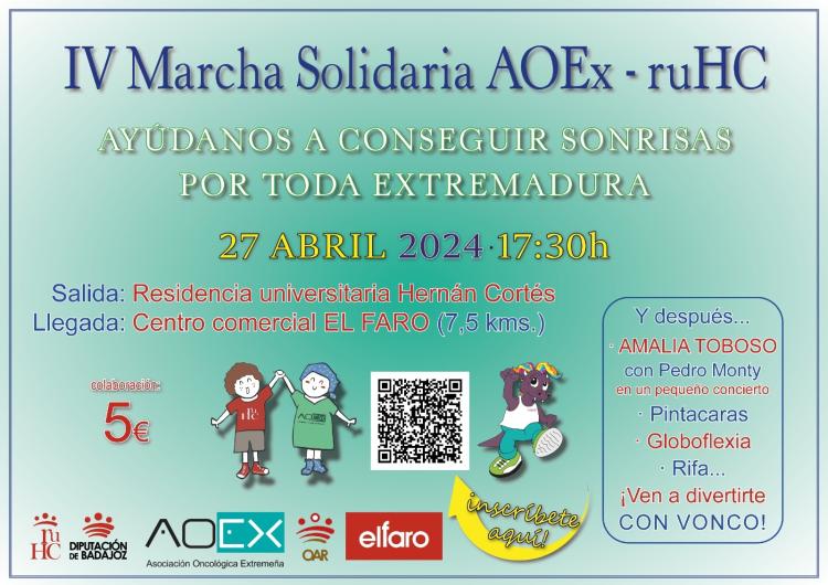 IV Marcha Solidaria Ayúdanos a conseguir sonrisas por toda Extremadura